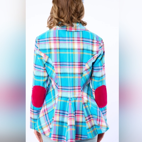 ARATTA Dulce Plaid Blazer Sz S NWT - Picture 11 of 13